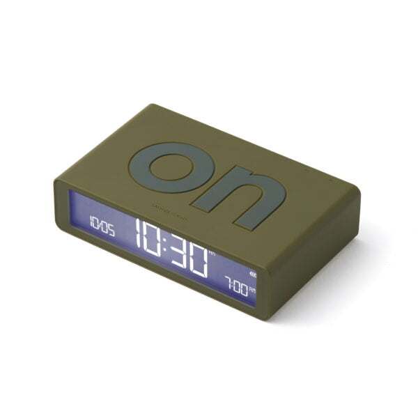 Réveil Lexon Flip Classic - Usbc Kaki