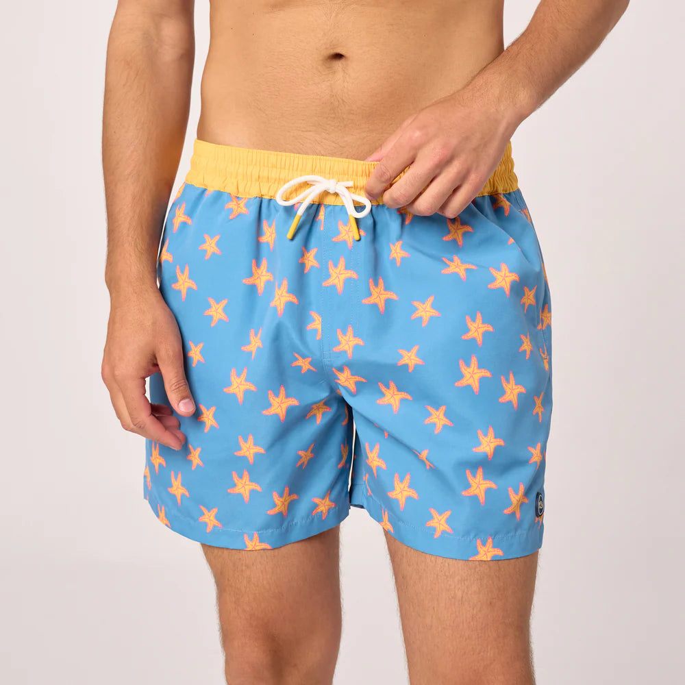 Swim shorts made from 100% recycled polyester - Starfish