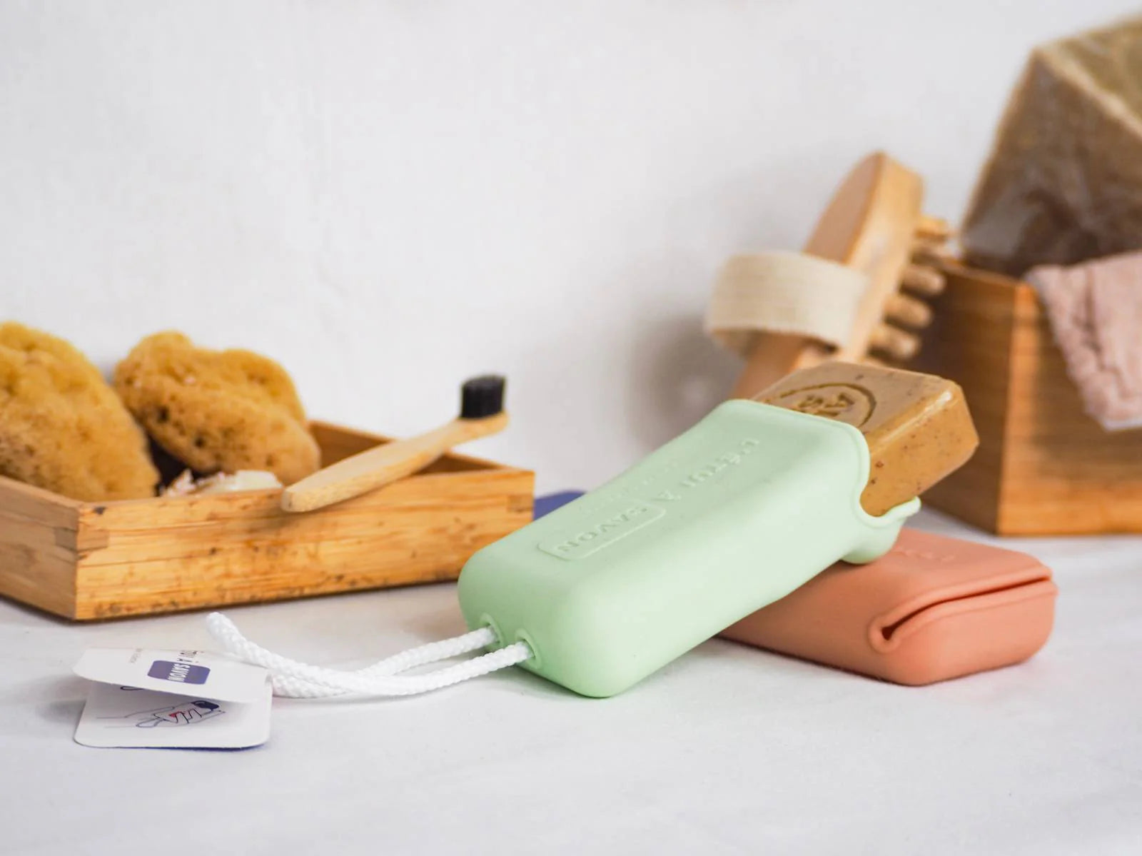 Siliconen zeepdoosje