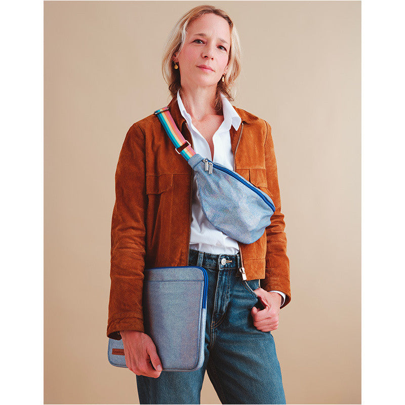 House d'ordinateur irisé Marine