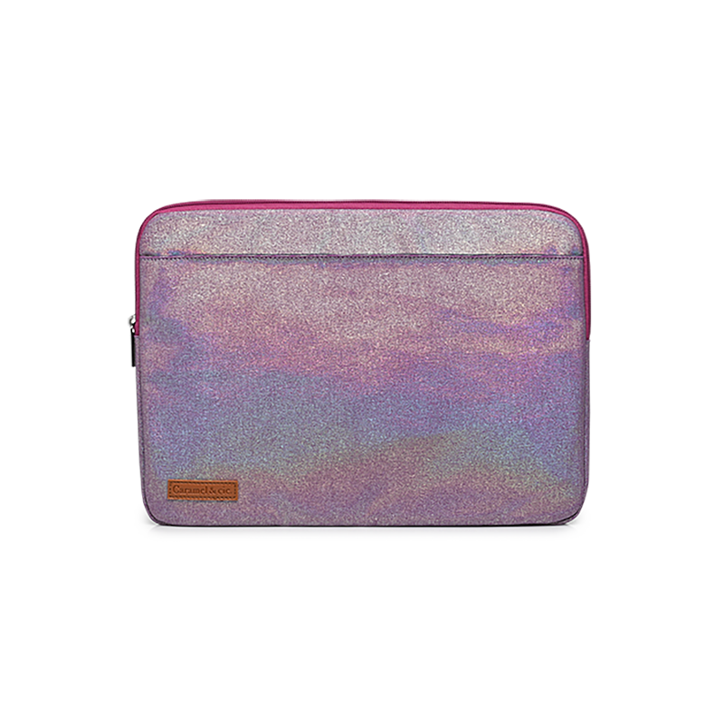 House d'ordinateur irisée violet