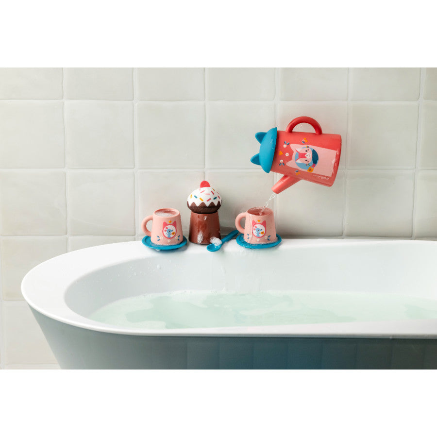 Jouet de bain - Set de thé Jeanne le Chat