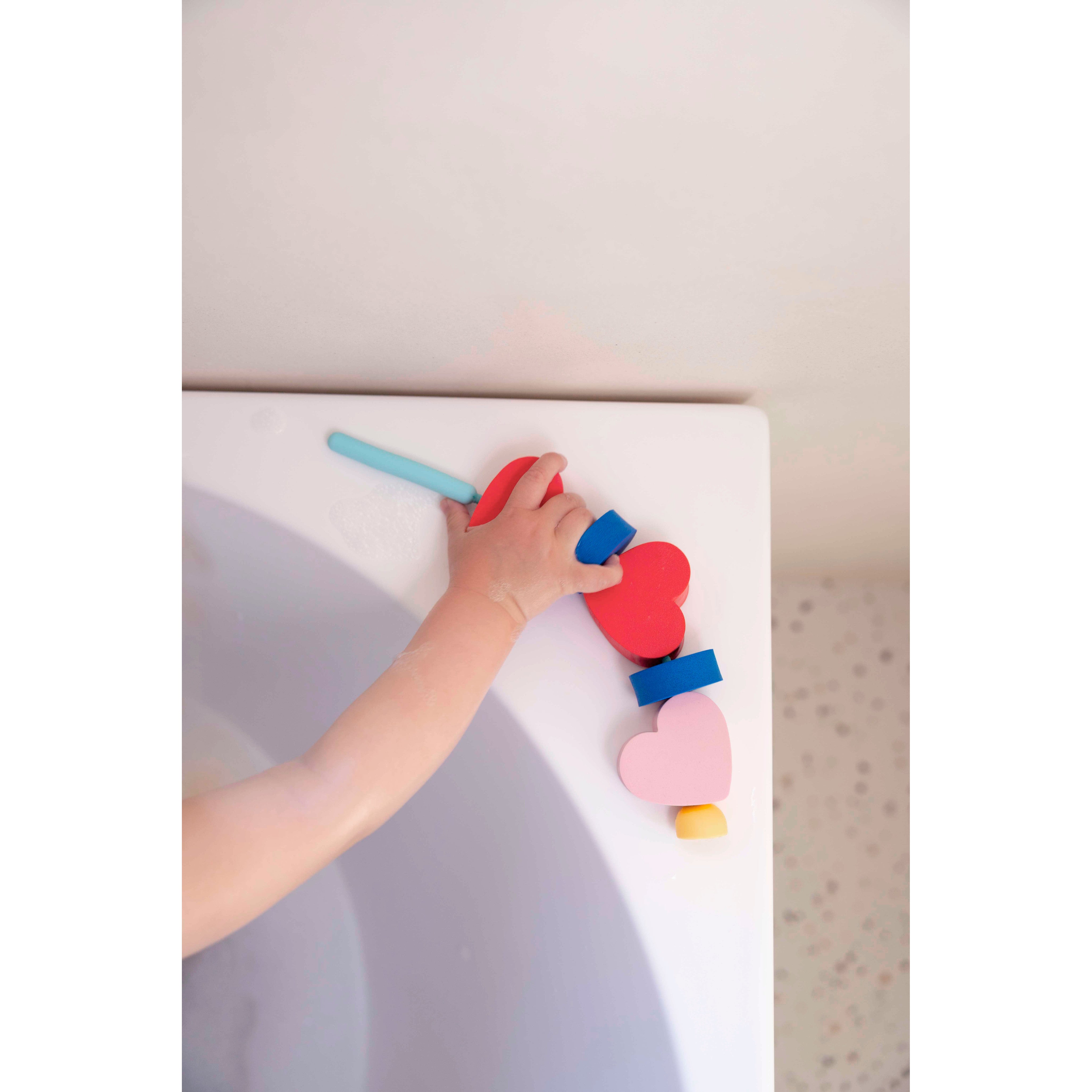 Beedi Heart Bath Toy