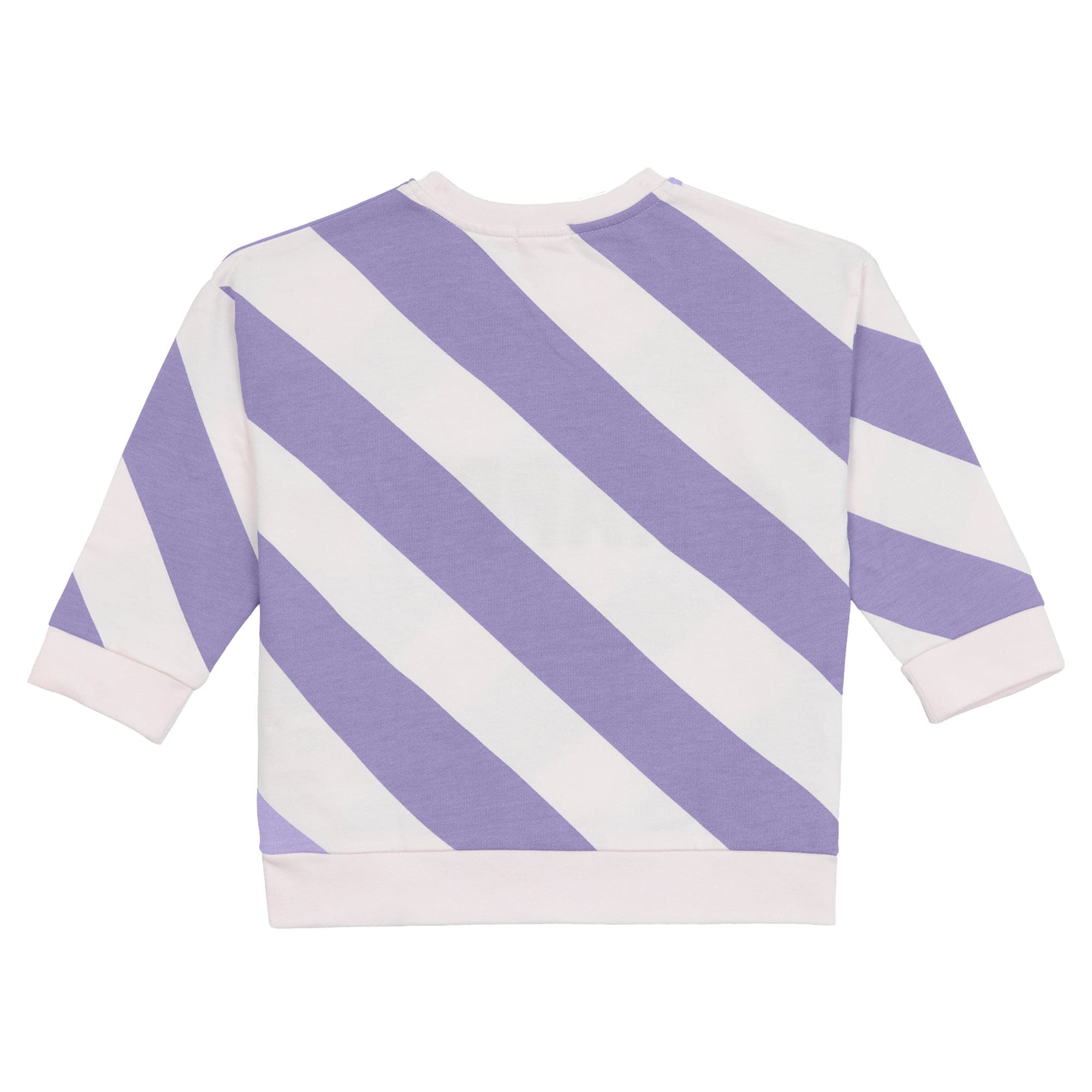 Kids Sweat  - Happy blanc cassé/  lilas