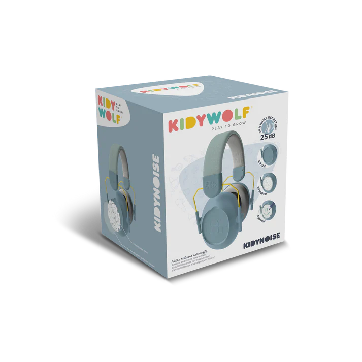 Kidynoise - Casque antibruit - Bleu