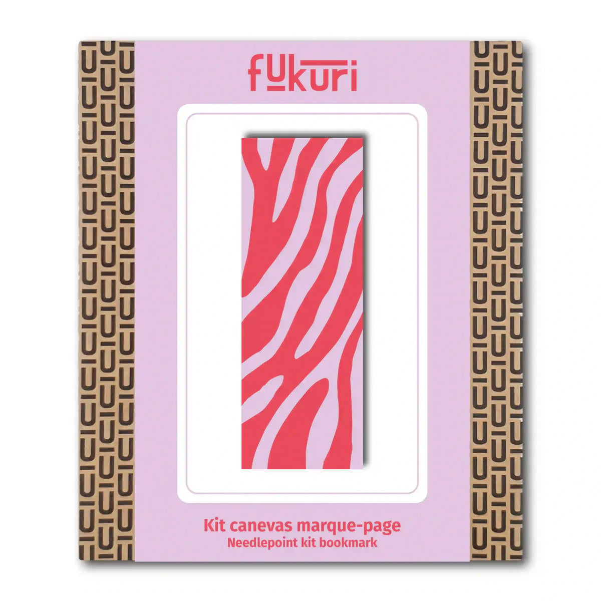 Kit Canevas Marque-page - Zèbre