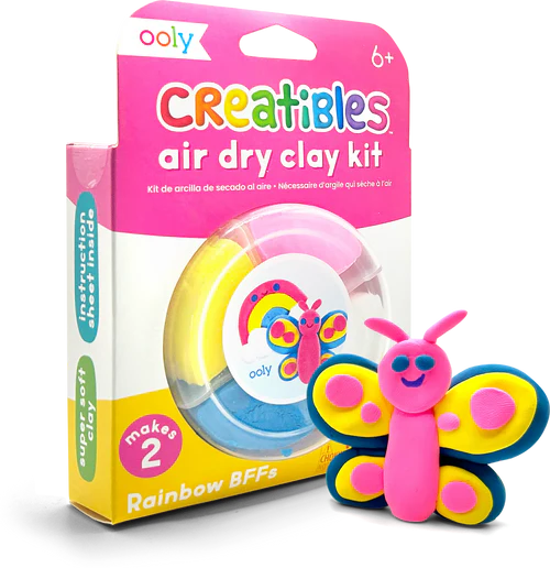 Lucht drogende, zelfhardende creatieve deegset - Regenboog