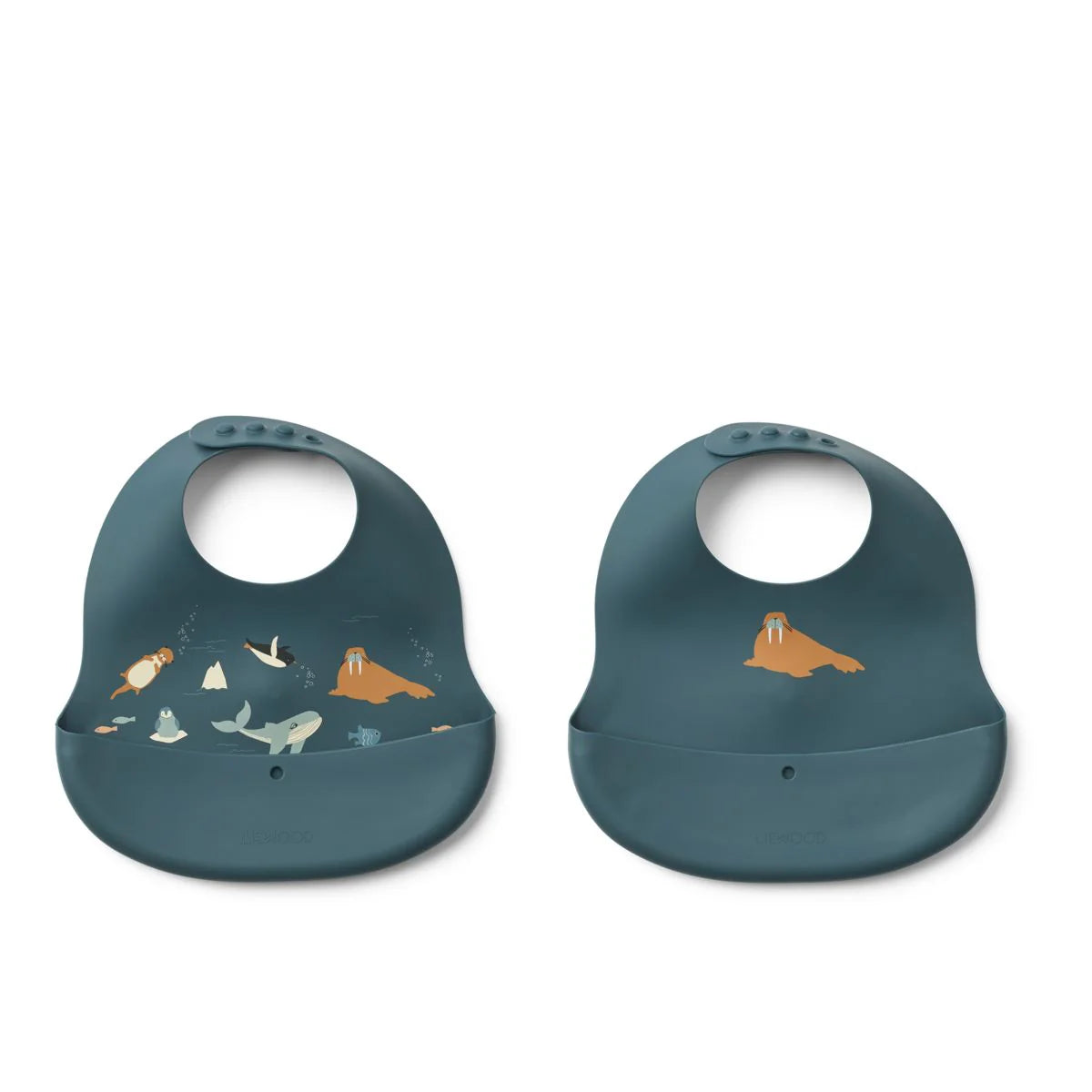 Ember Arctic Sea 2-Pack Bibs