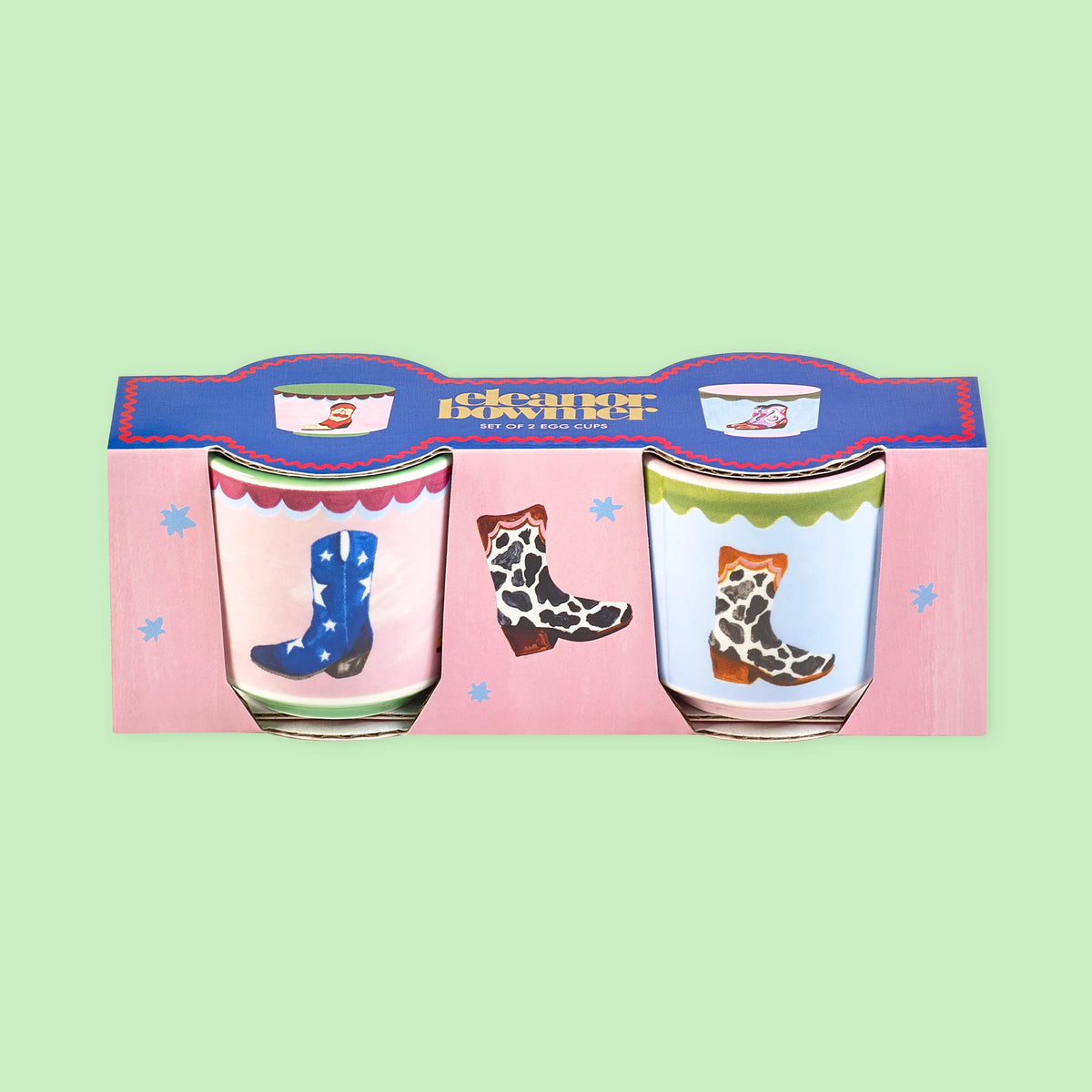Set of 2 Egg Cups - Electric Coast