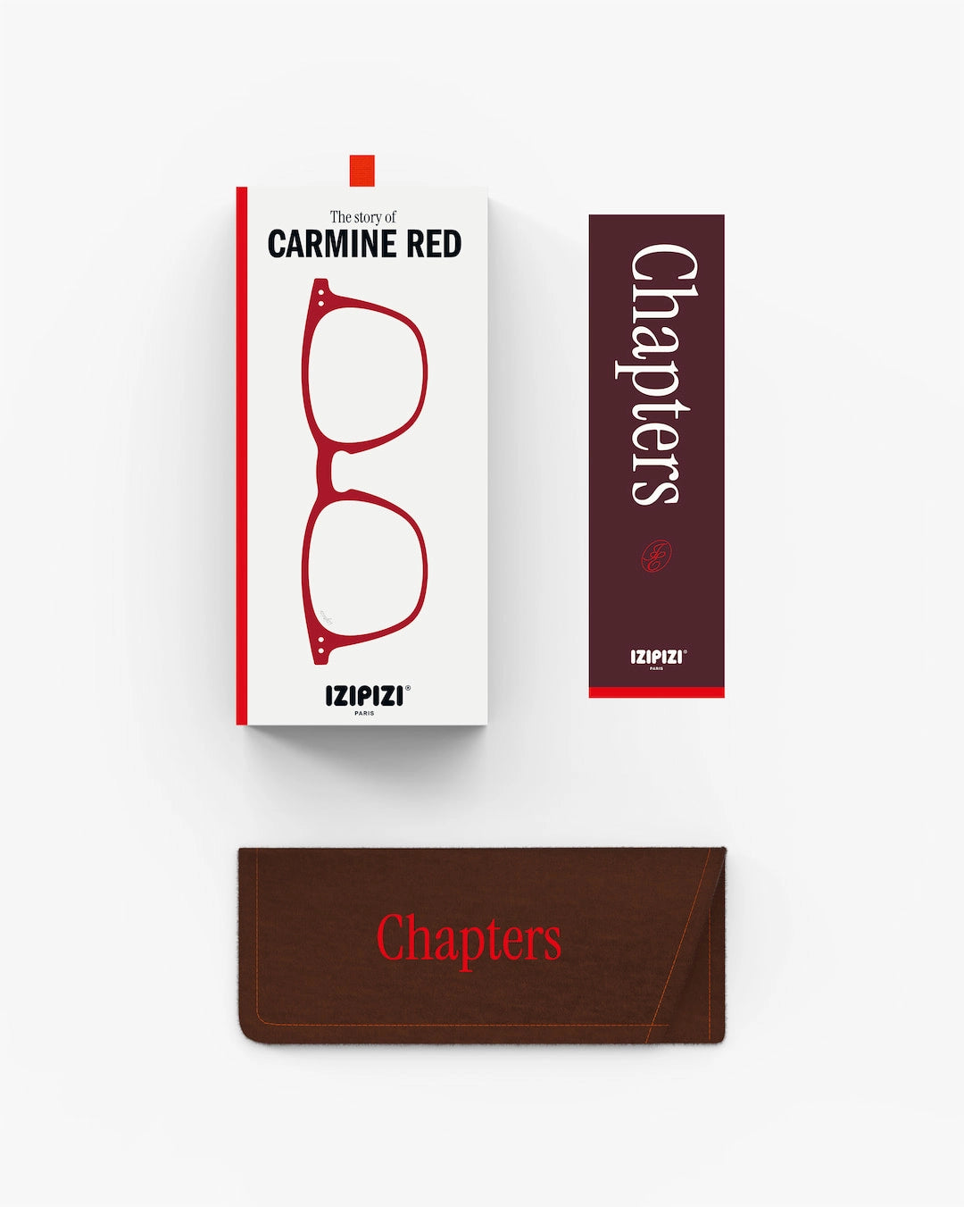 Lunettes de Lecture #E - Carmine Red