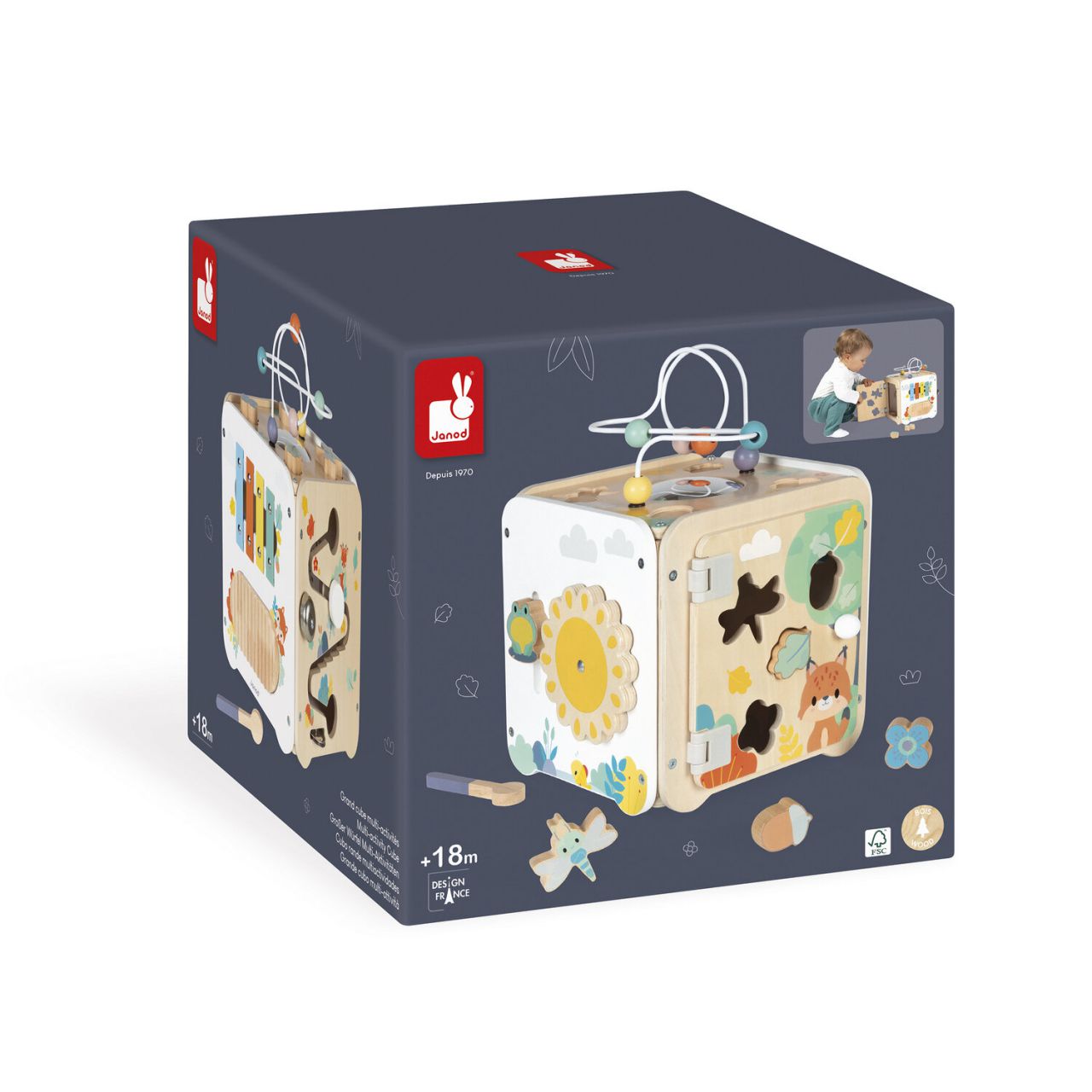 Maxi Cube Multi-Activités Pure