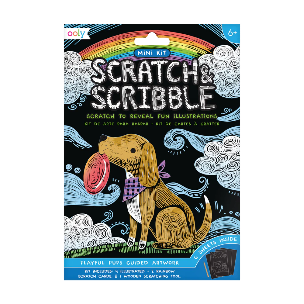 Mini Scratch Card Kit - Puppies
