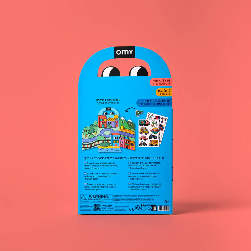 Montessori Decor Sticker - Vroom vroom