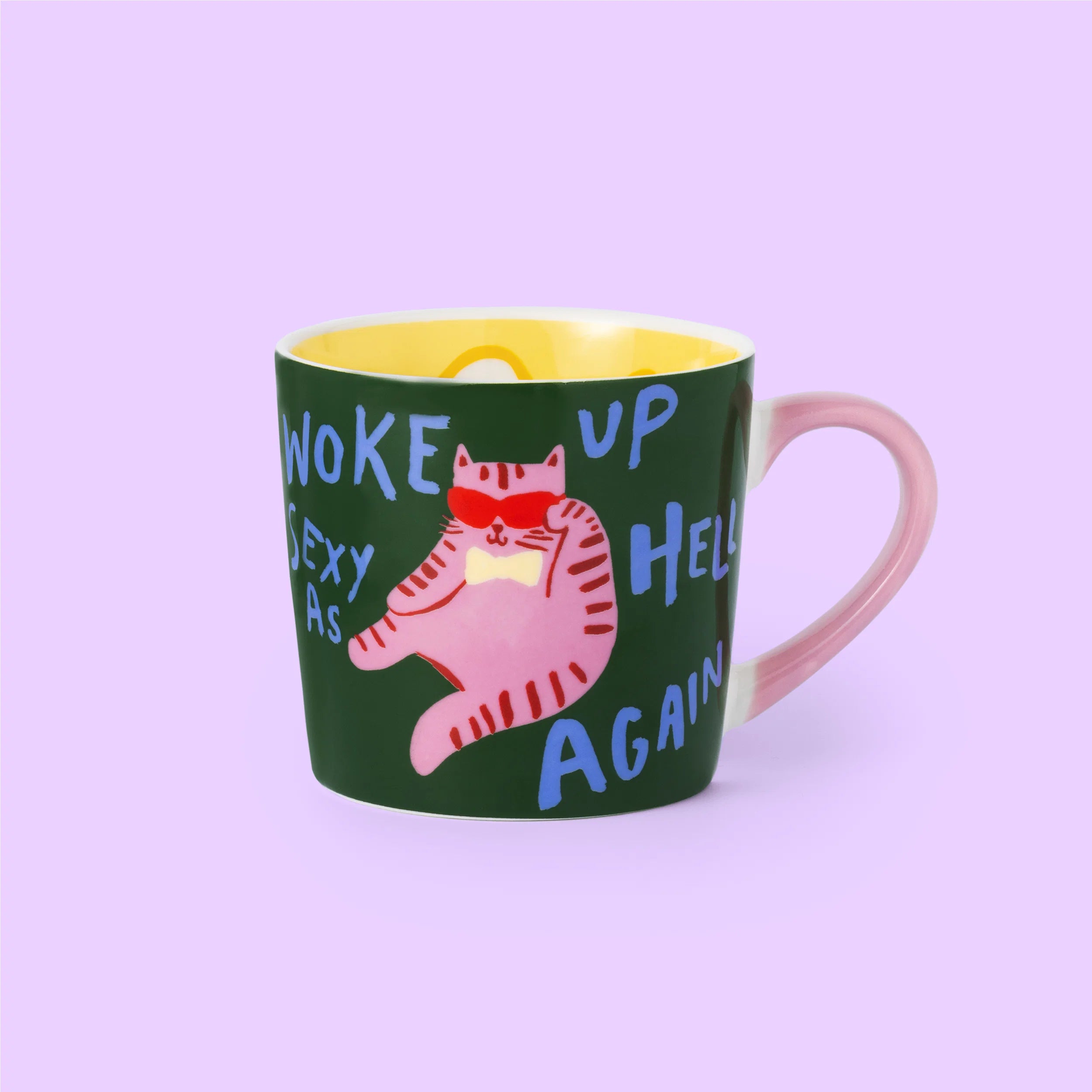 Mug Woke Up Sexy Cat