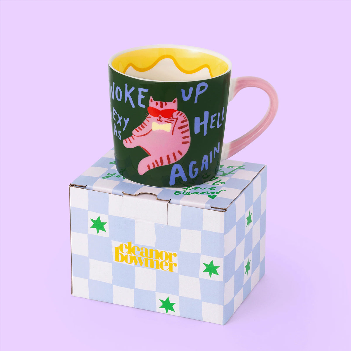 Mug Woke Up Sexy Cat