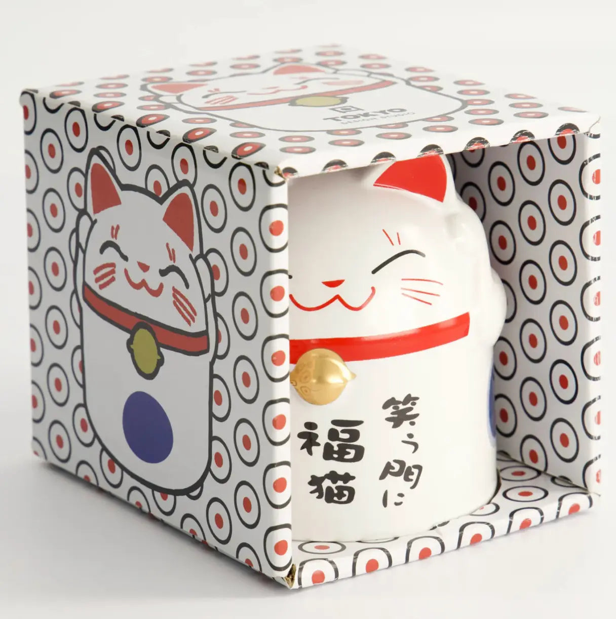 Mug Kawaii Maneki Neko Bleu – 350 ml