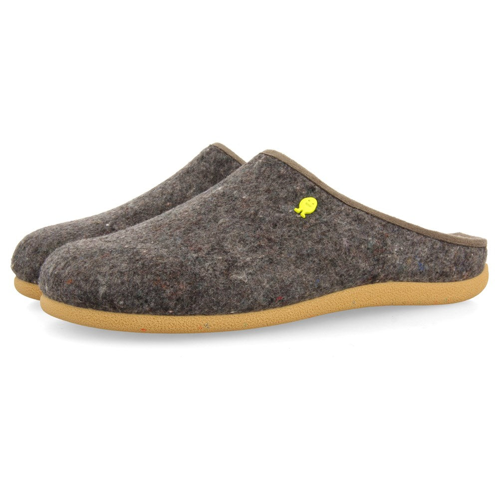 Pantoufle homme Grise