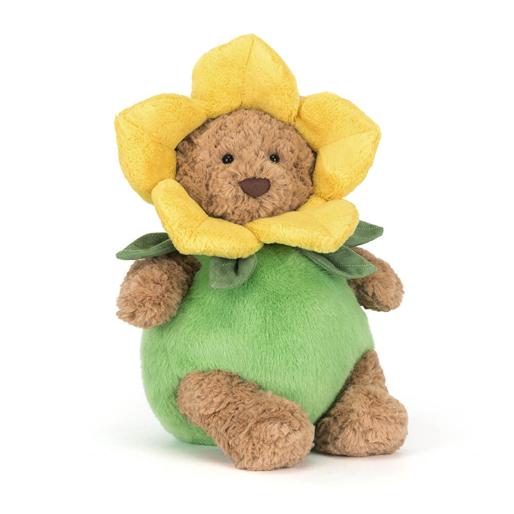 Pluche Bartholomew Jellycat Beer Narcis Outfit
