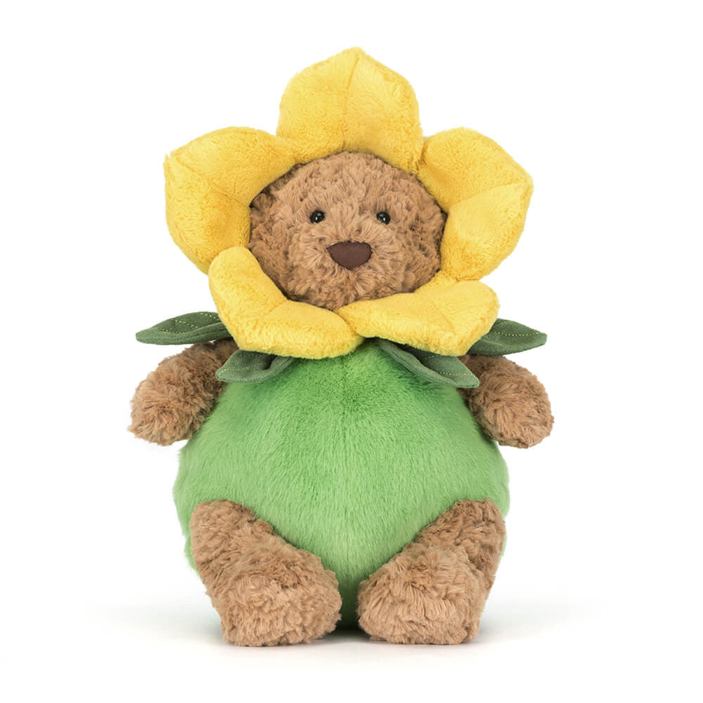 Pluche Bartholomew Jellycat Beer Narcis Outfit