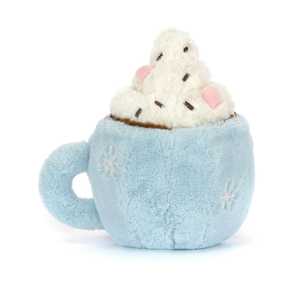 Pluche Jellycat Amuseable Warme Chocolademelk met Mashmallows