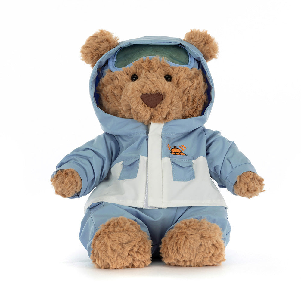 Plush Jellycat Bartholomew Bear 'Snow Suit'