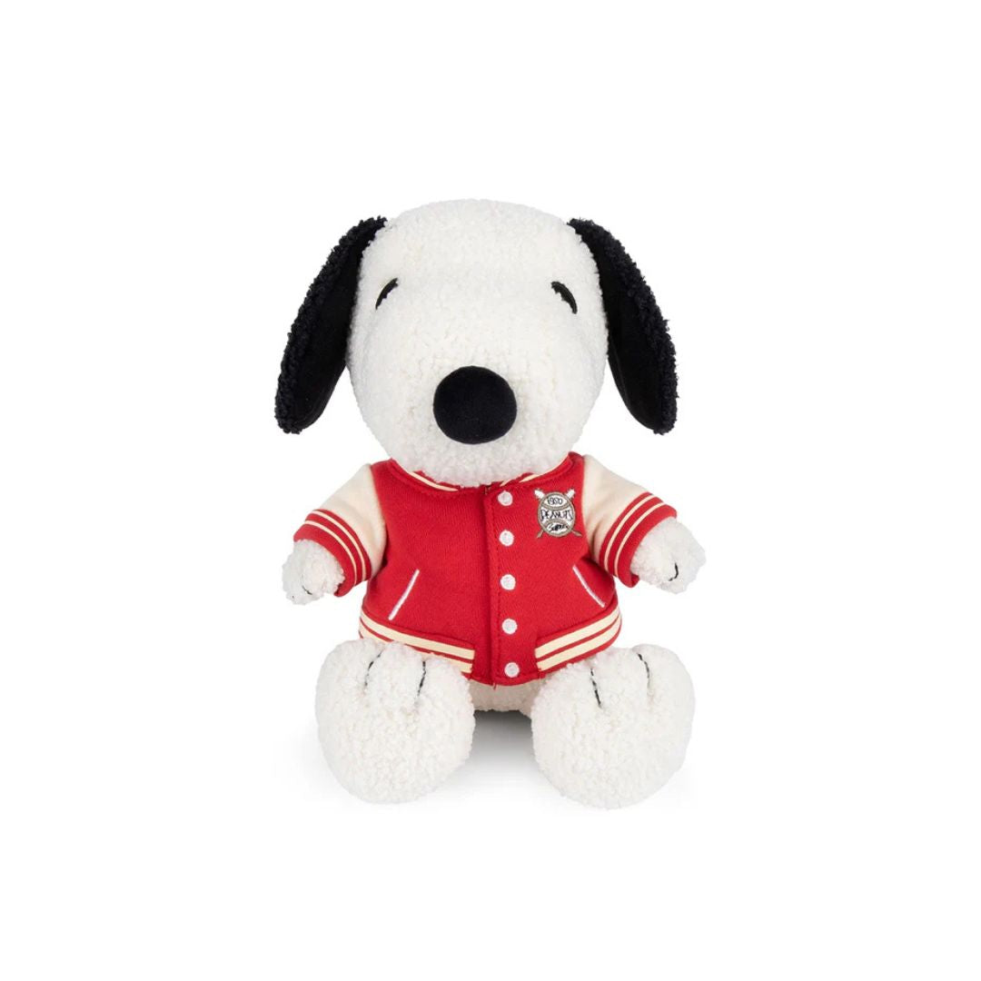 Snoopy Pluche met Varsityjack