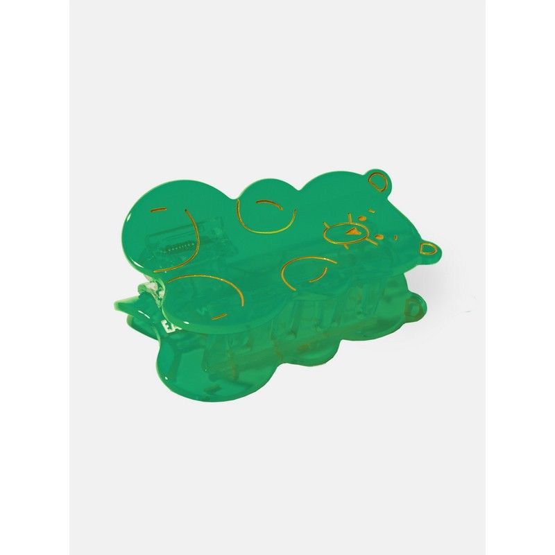 Hair Claw - Gummy Green
