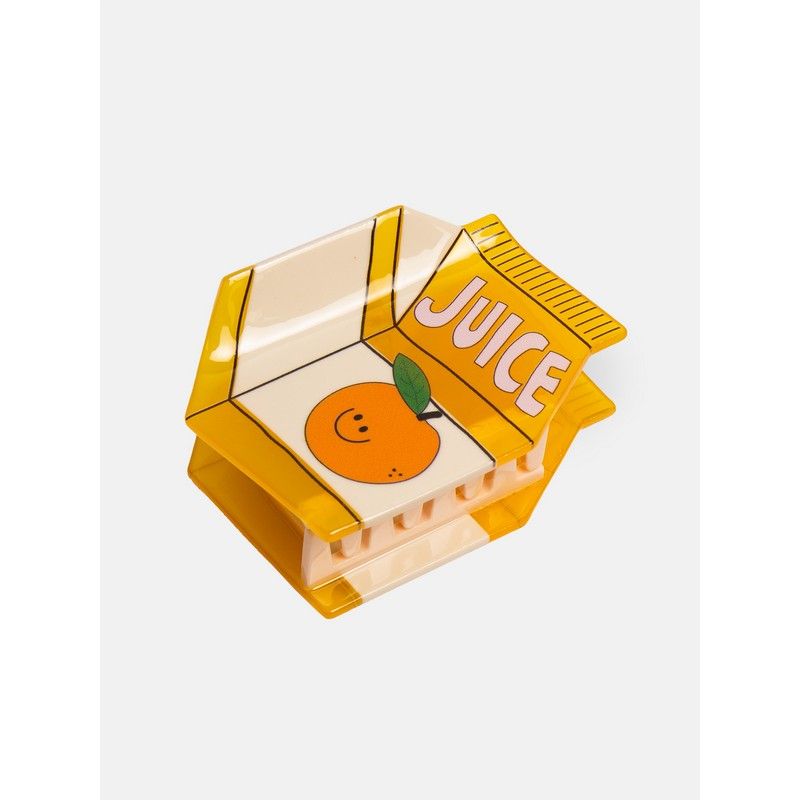 Hair Clip - Orange Juice
