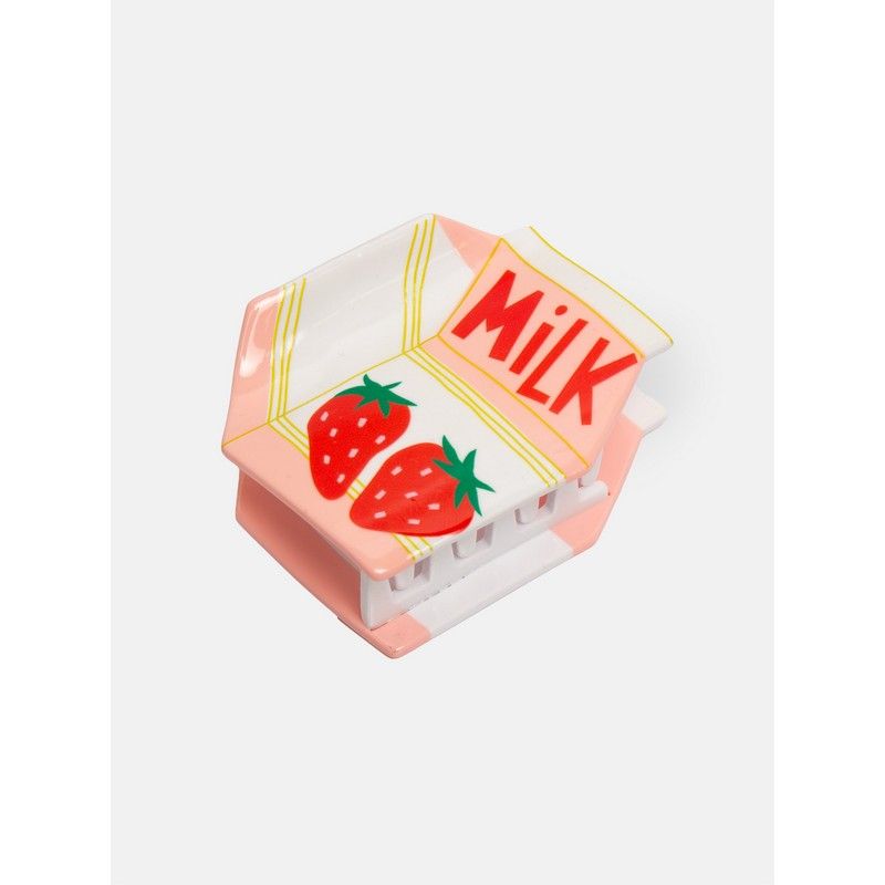 Hair Clip - Strawberry Milk
