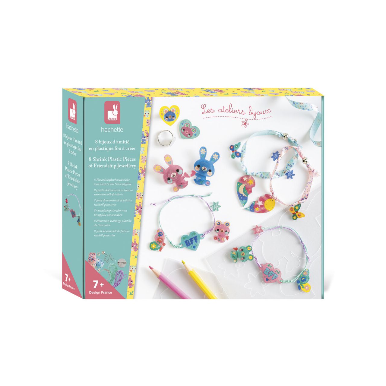 Plastique Fou à Créer – 8 bijoux d’amitié