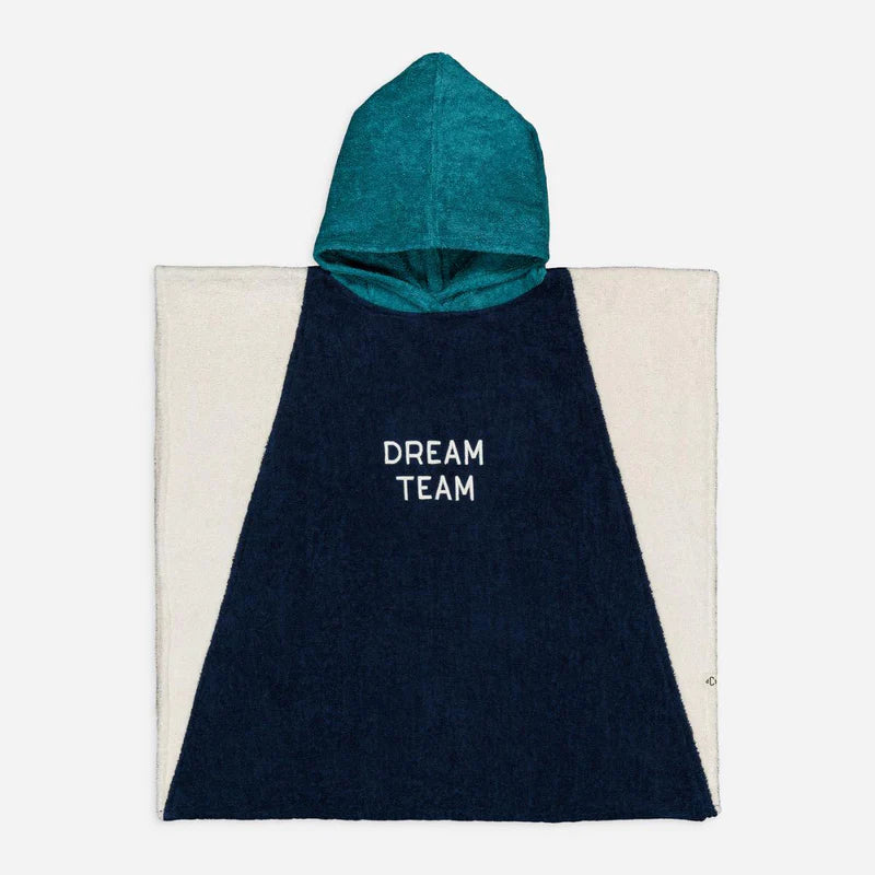 Children's poncho 1-3 years old Blue