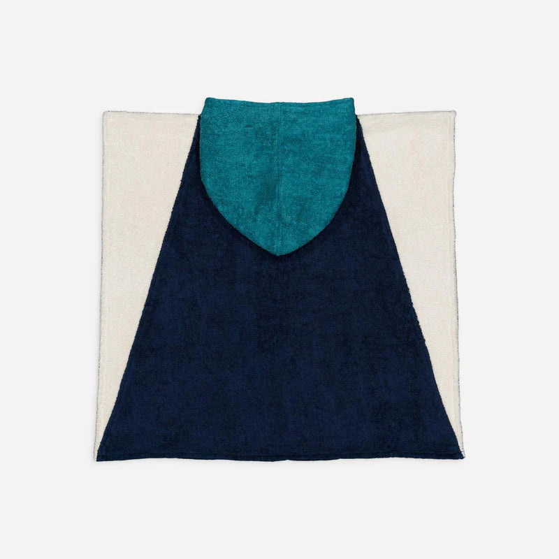 Children's poncho 1-3 years old Blue