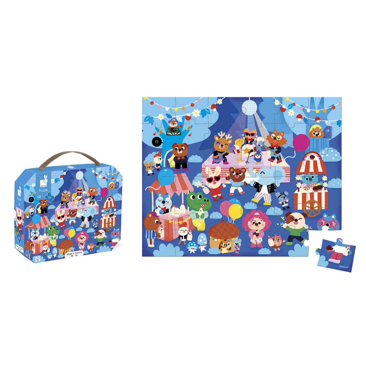 Het is een feestpuzzel - 36 stukjes