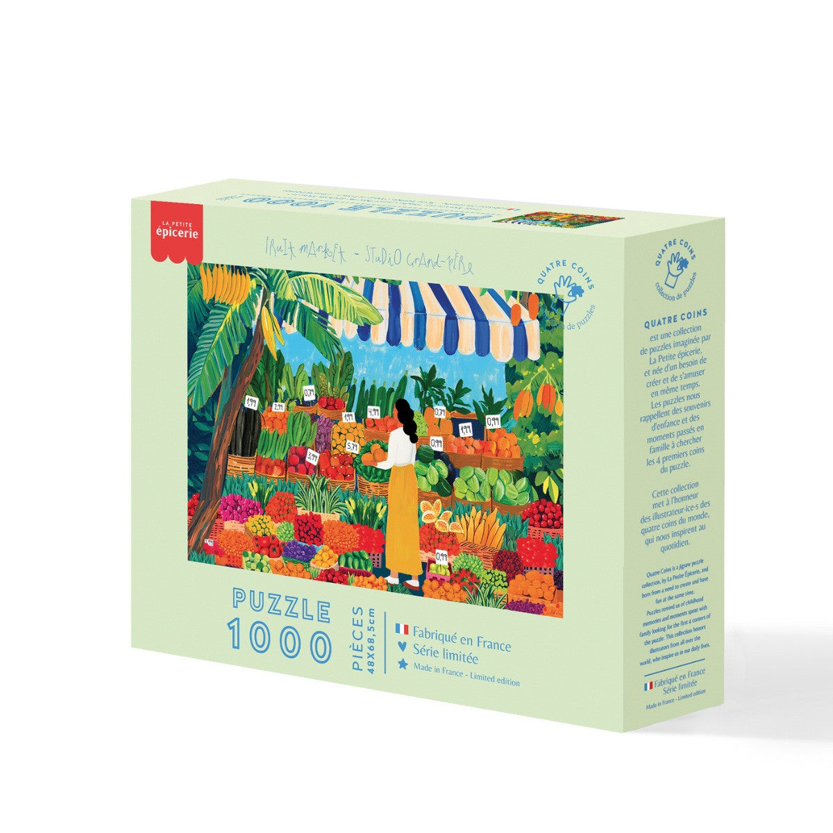 Puzzle Fruit Market par Studio Grand-Père - 1000 pièces