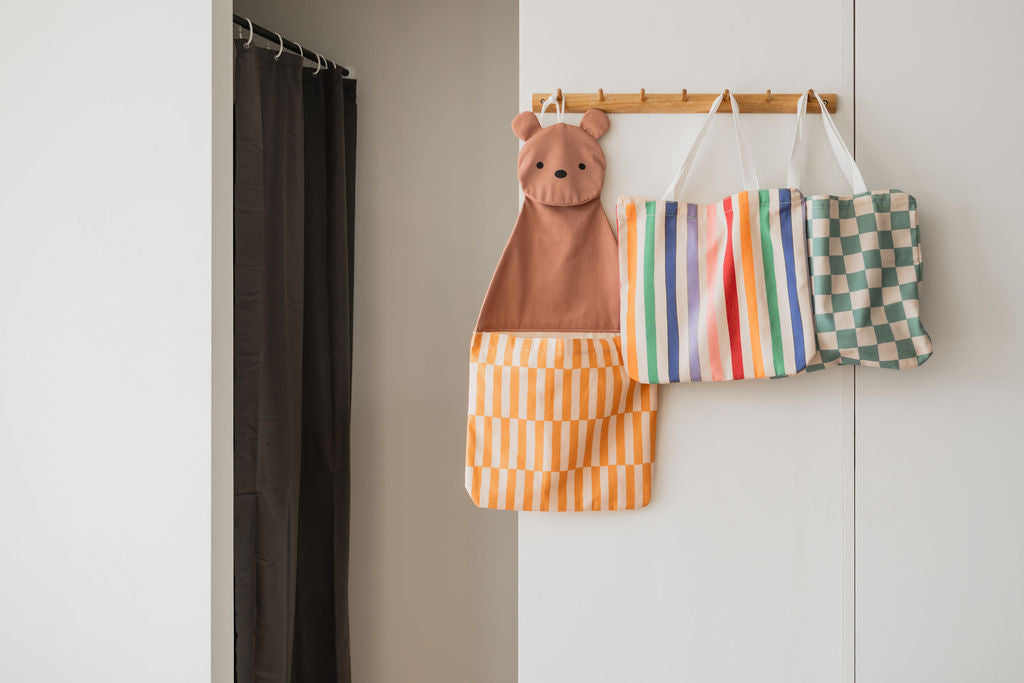Wall storage &amp; bag - Toto Bear