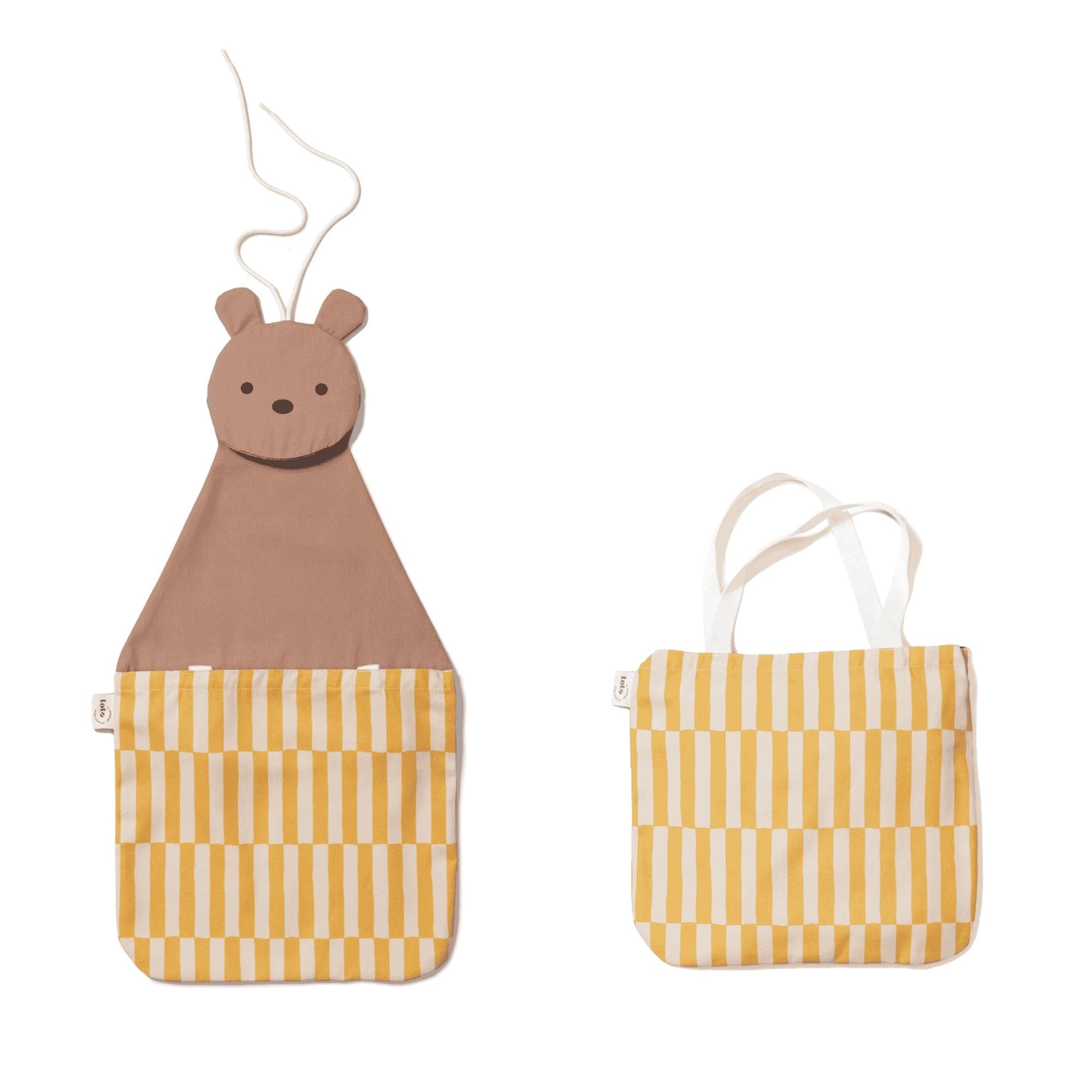 Wall storage &amp; bag - Toto Bear