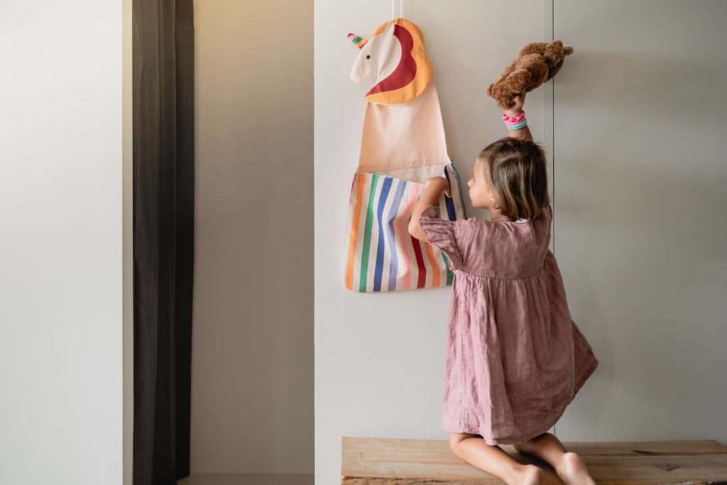 Wall storage &amp; bag - Toto Unicorn