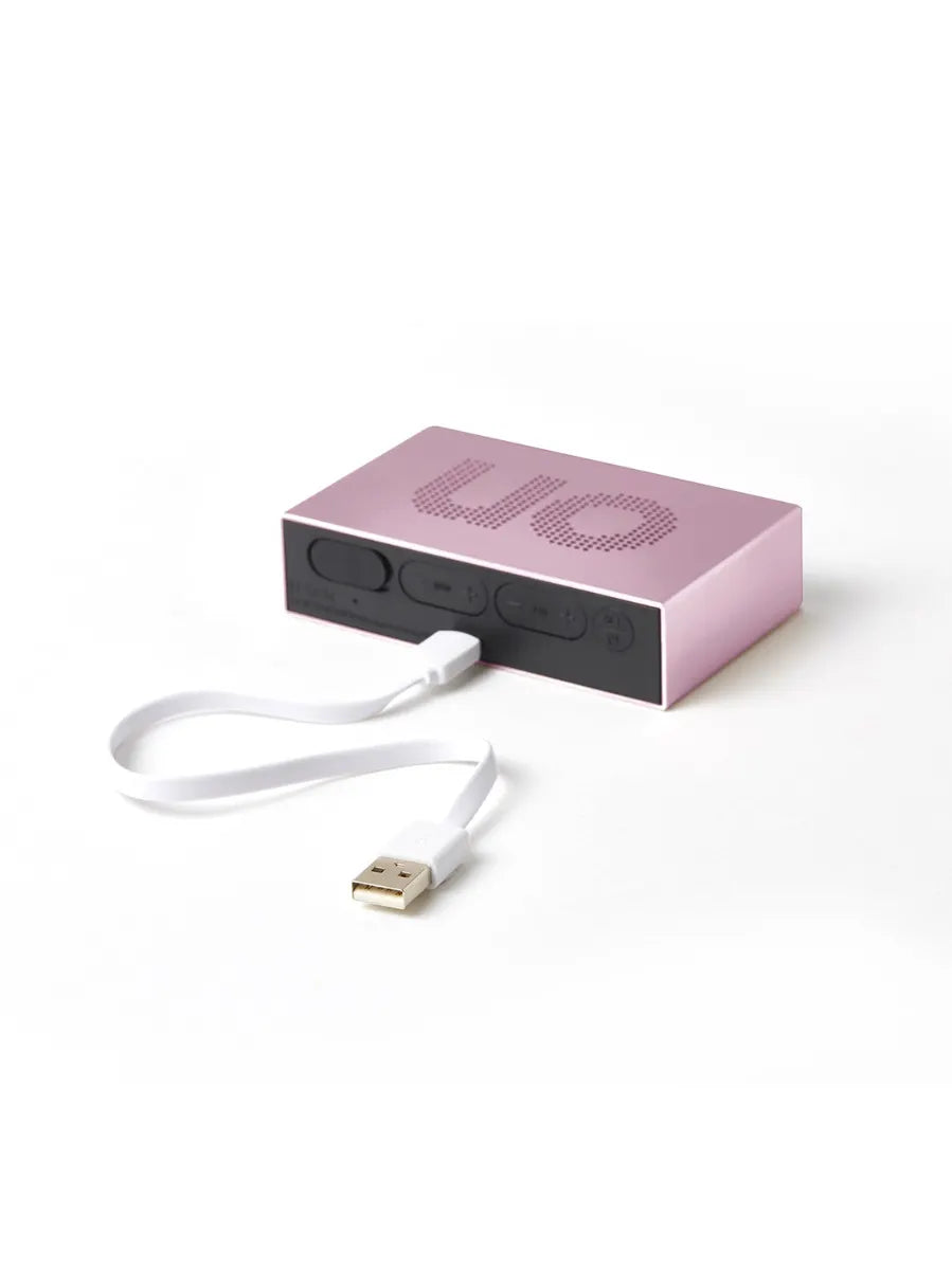 Réveil Lexon Flip Premium rose