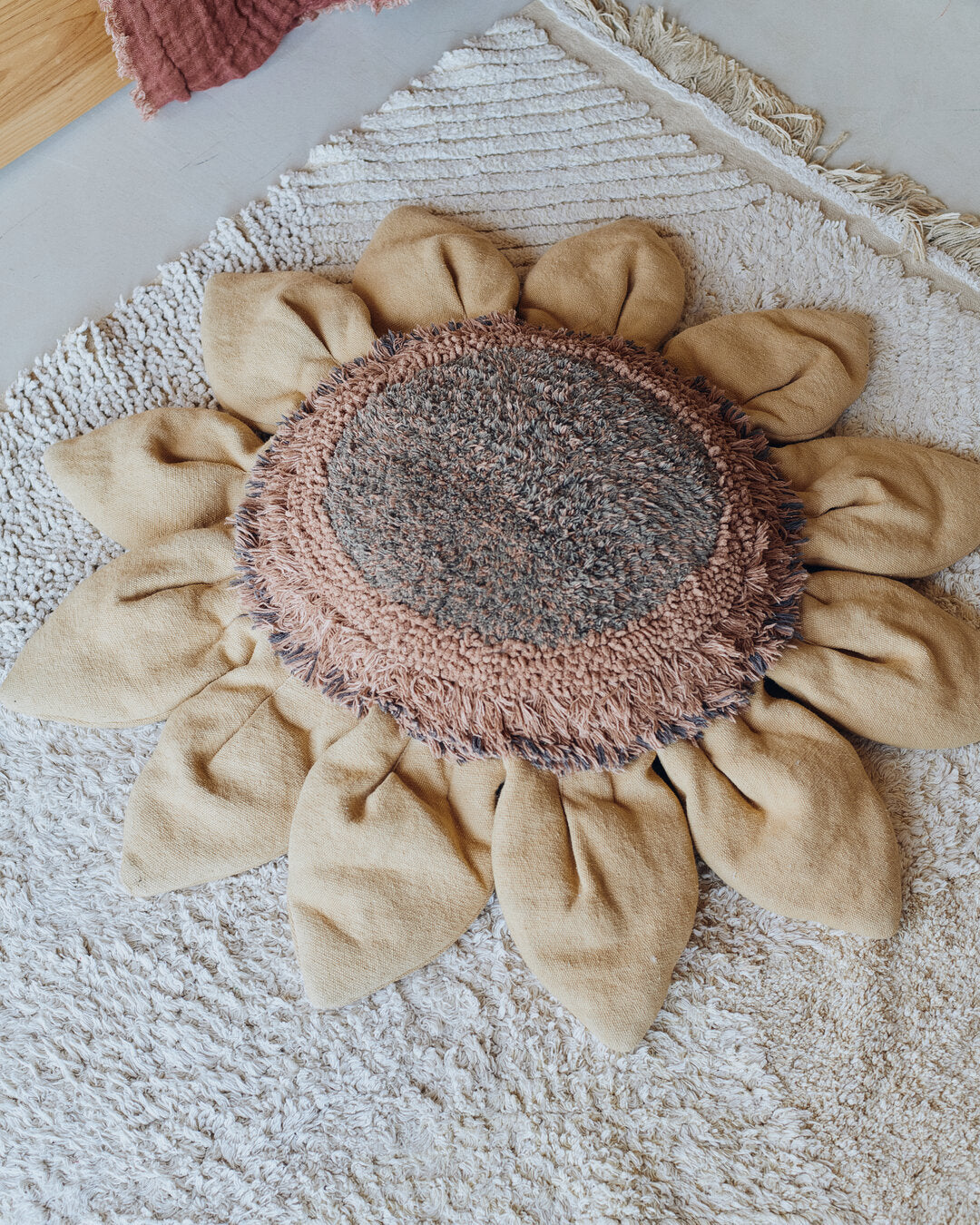 Sunflower Floor Cushion
