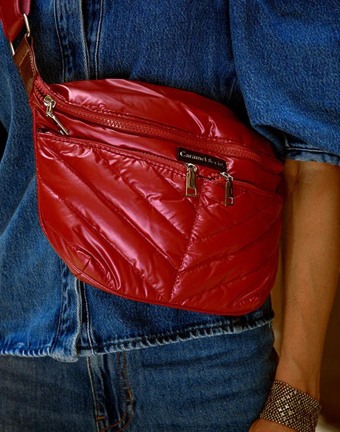 Sac Bandouilère Burgundy