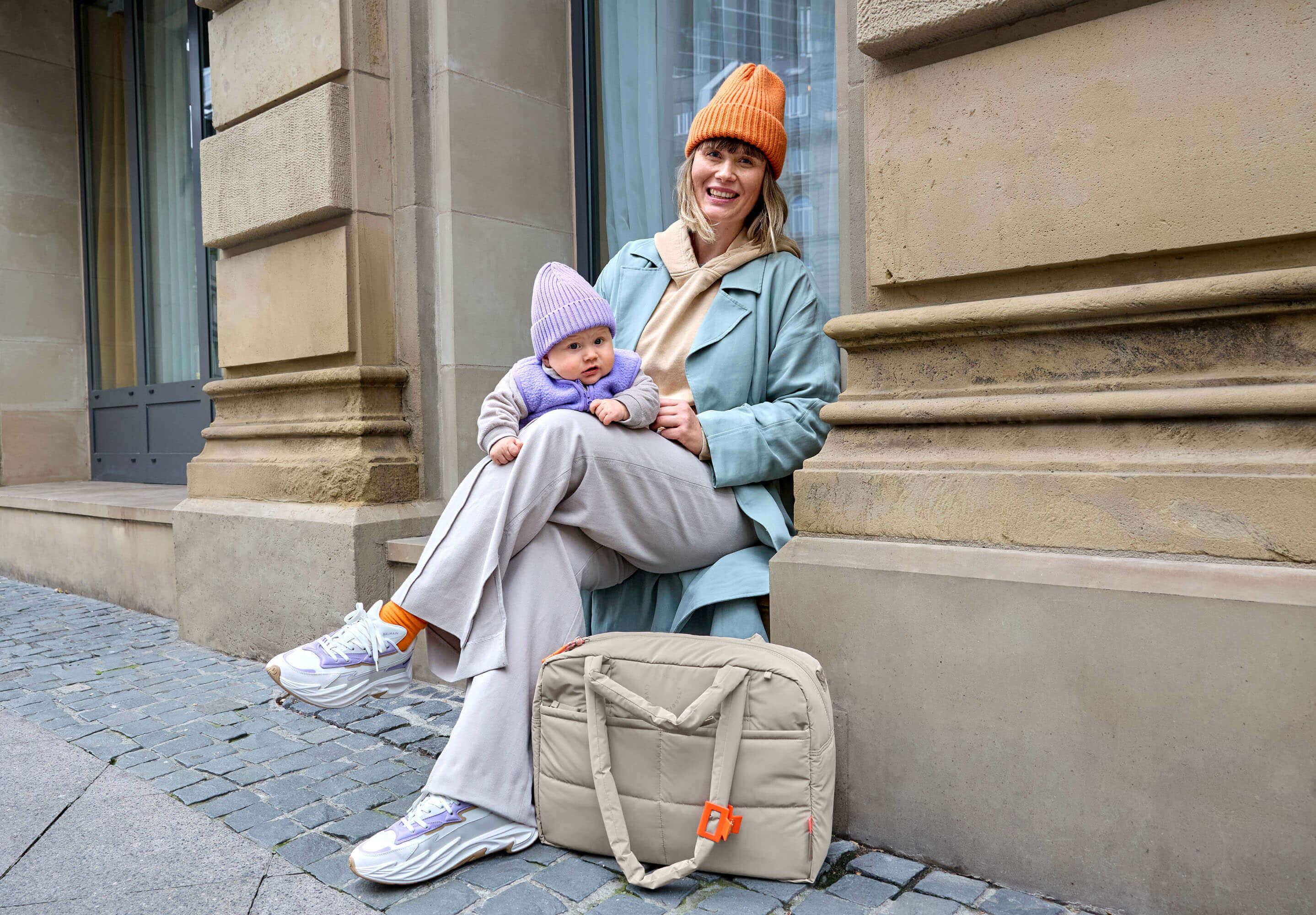 Diaper bag - Everyday Bag - Beige