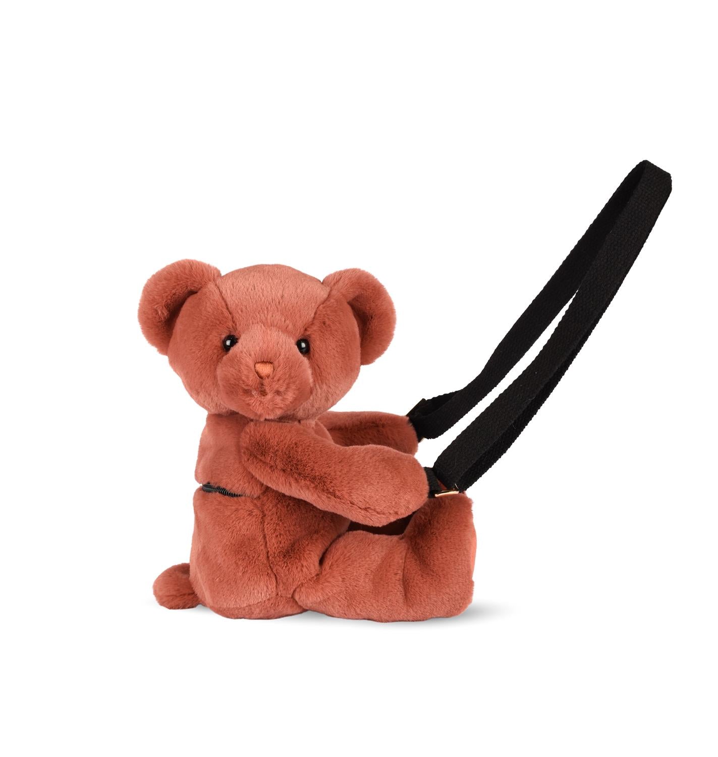 Sac Doudou Ours Terracotta