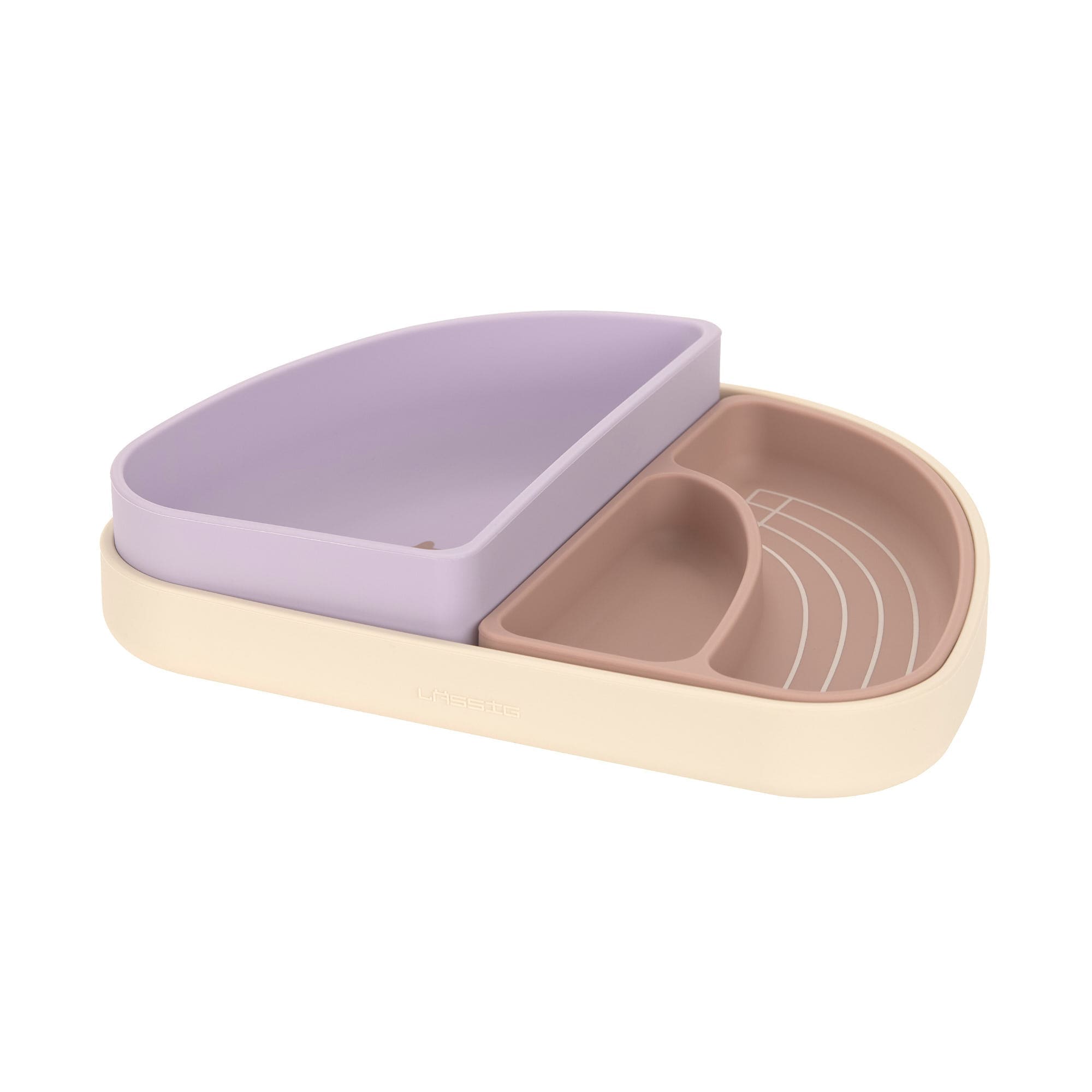 Set de vaisselle en silicone Tiny Team - Chat