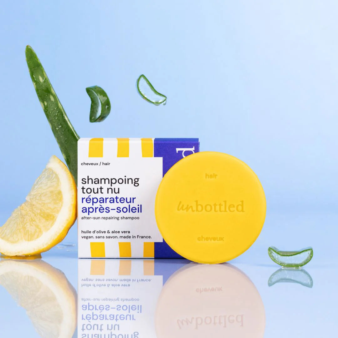Shampoing Solide Tout Nu – Réparateur Après-Soleil