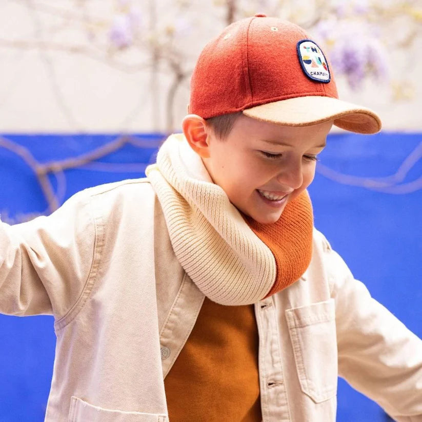 Snood Tricolore Caramel