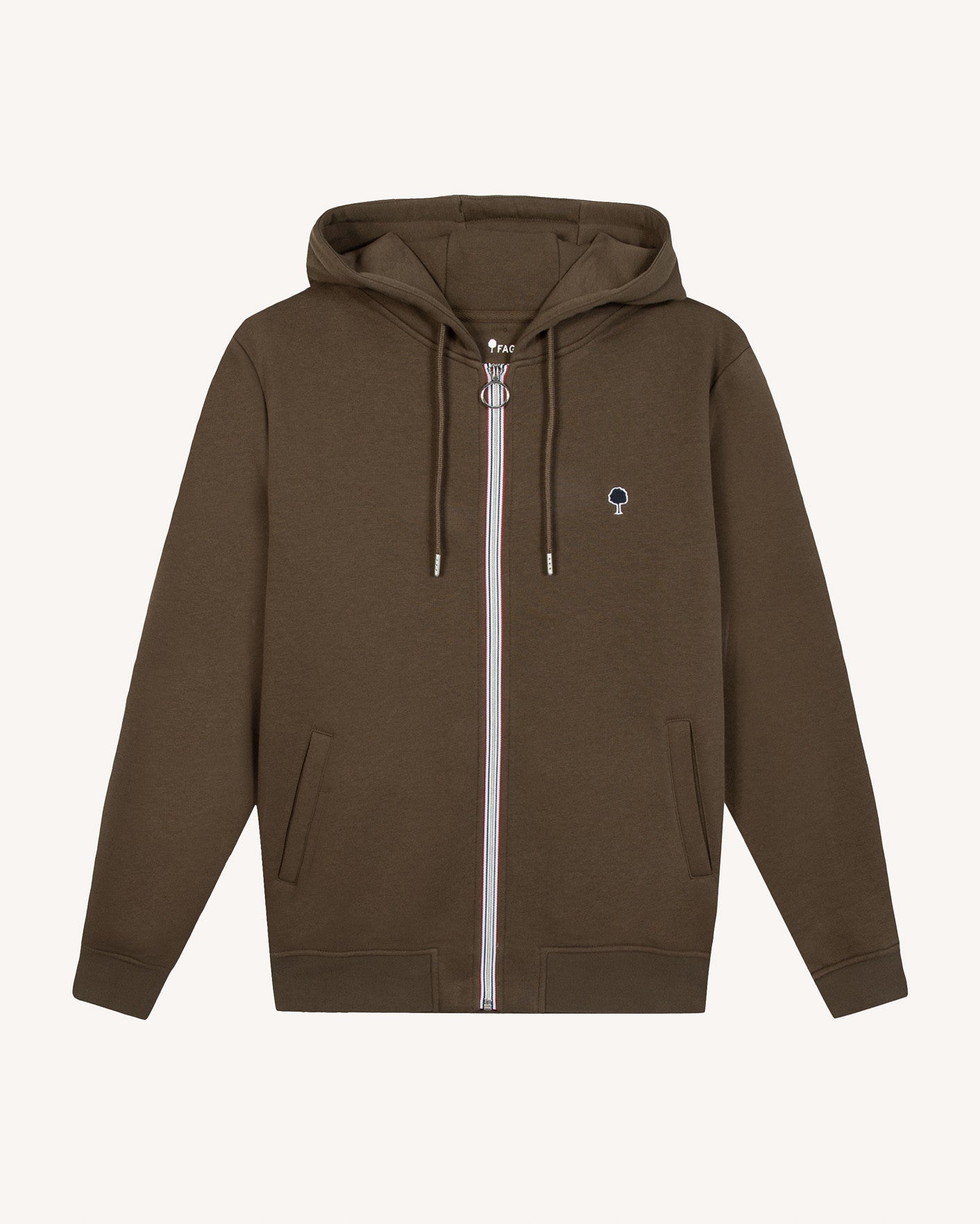 Mesnil Hooded Sweatshirt - Dark Brown