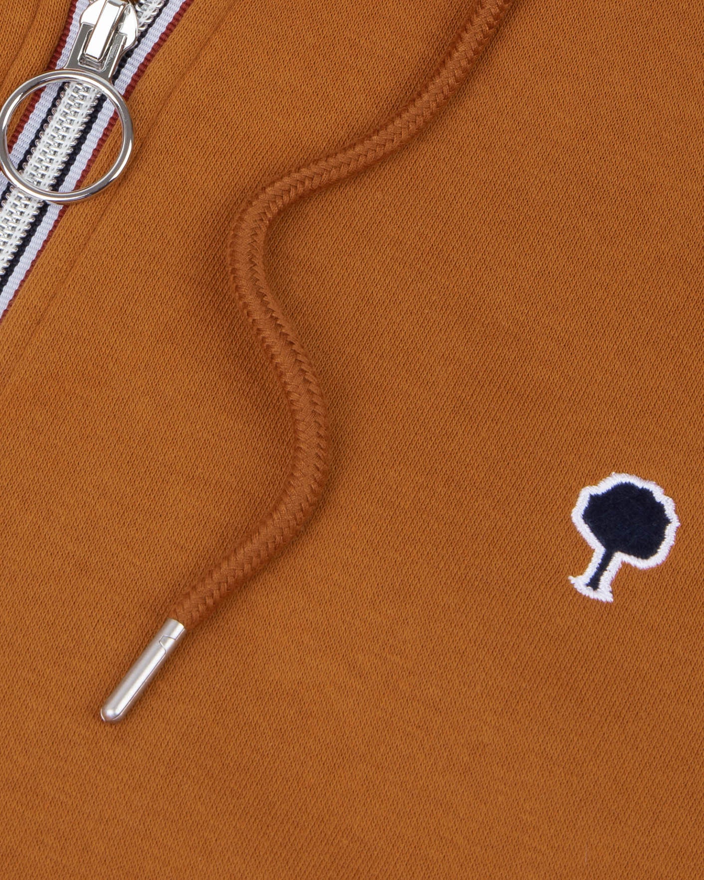 Mesnil Hooded Sweatshirt - Rust