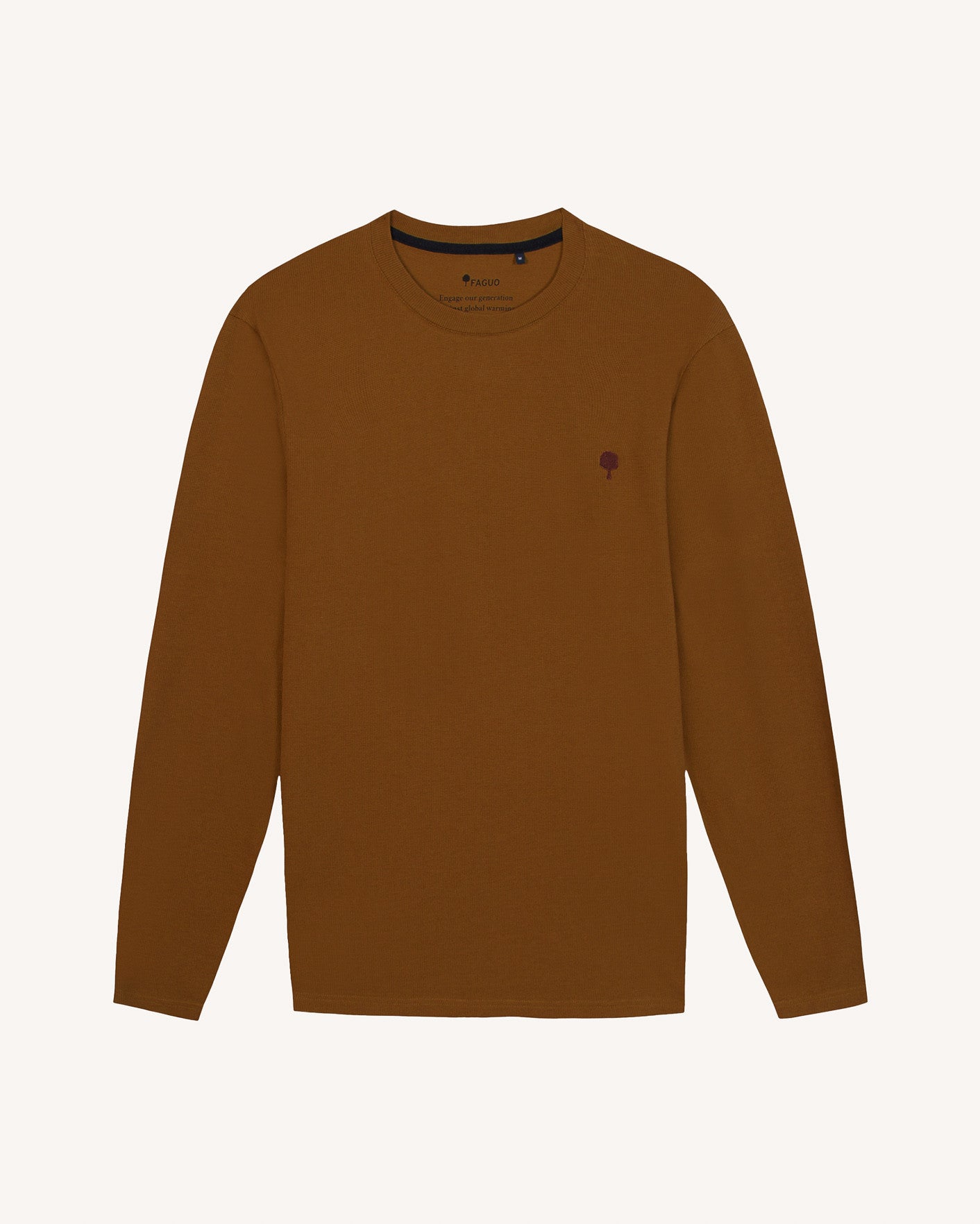 Bailly Brown Long Sleeve T-Shirt