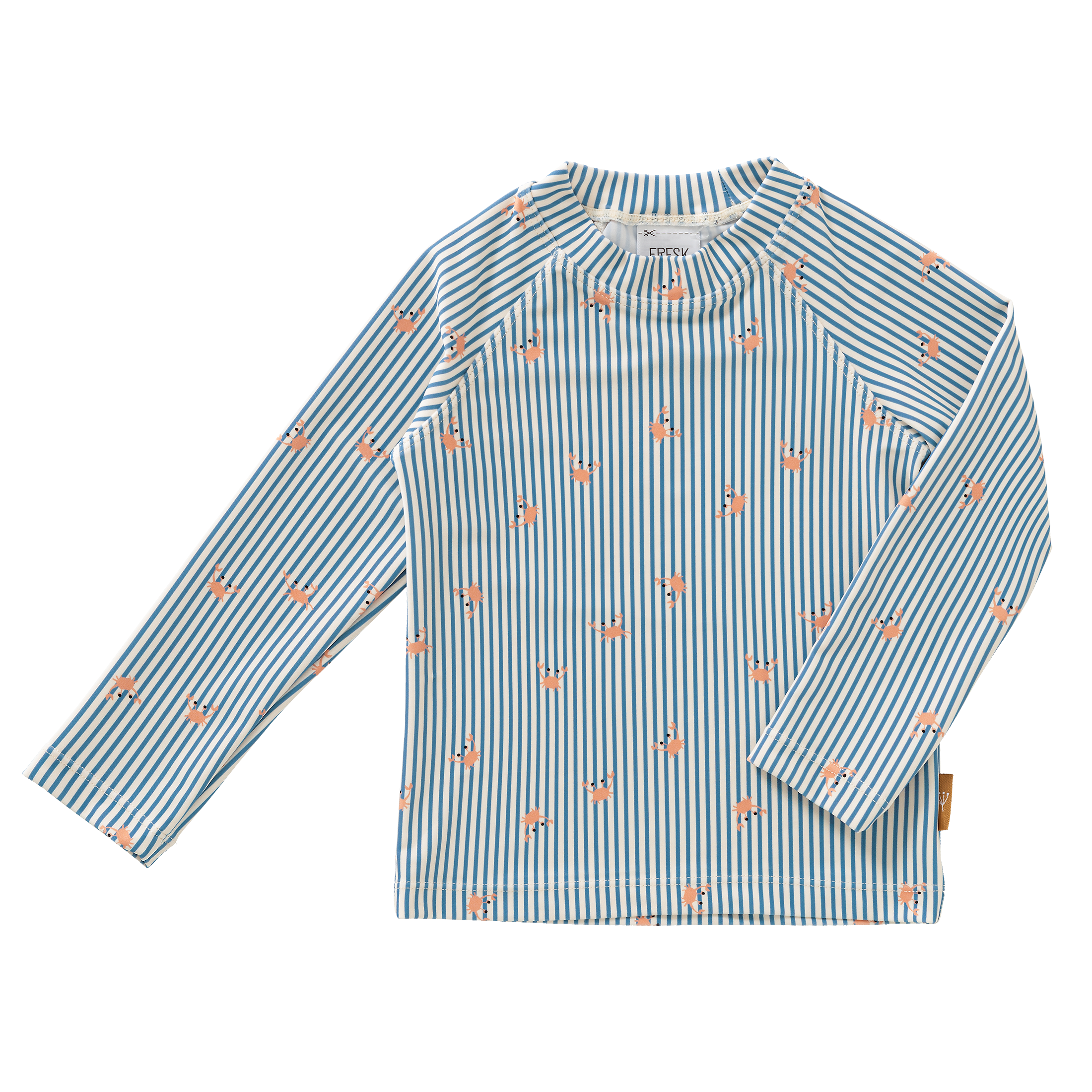 T-shirt anti UV - Stripes  and crabs