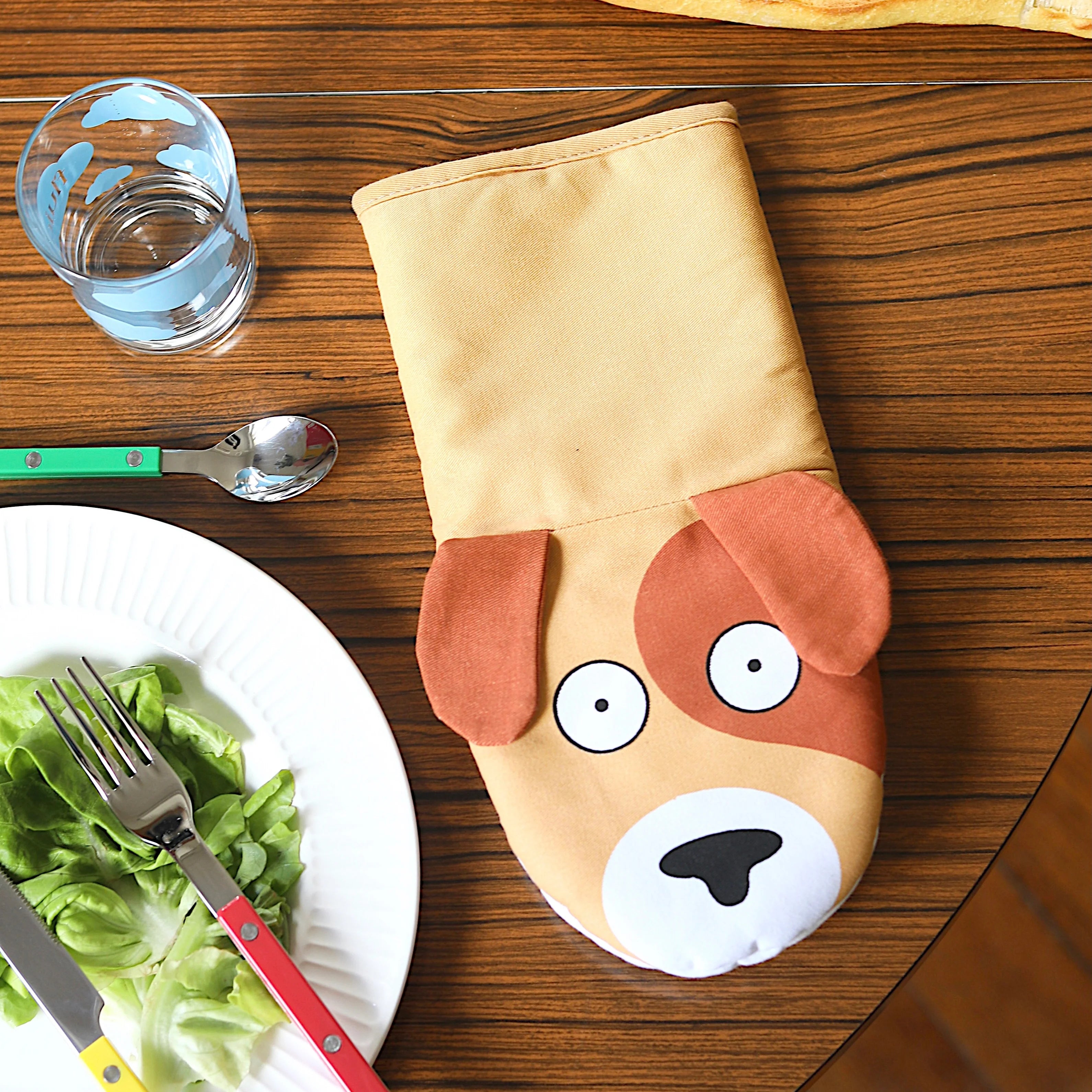 Gant de cuisine chien